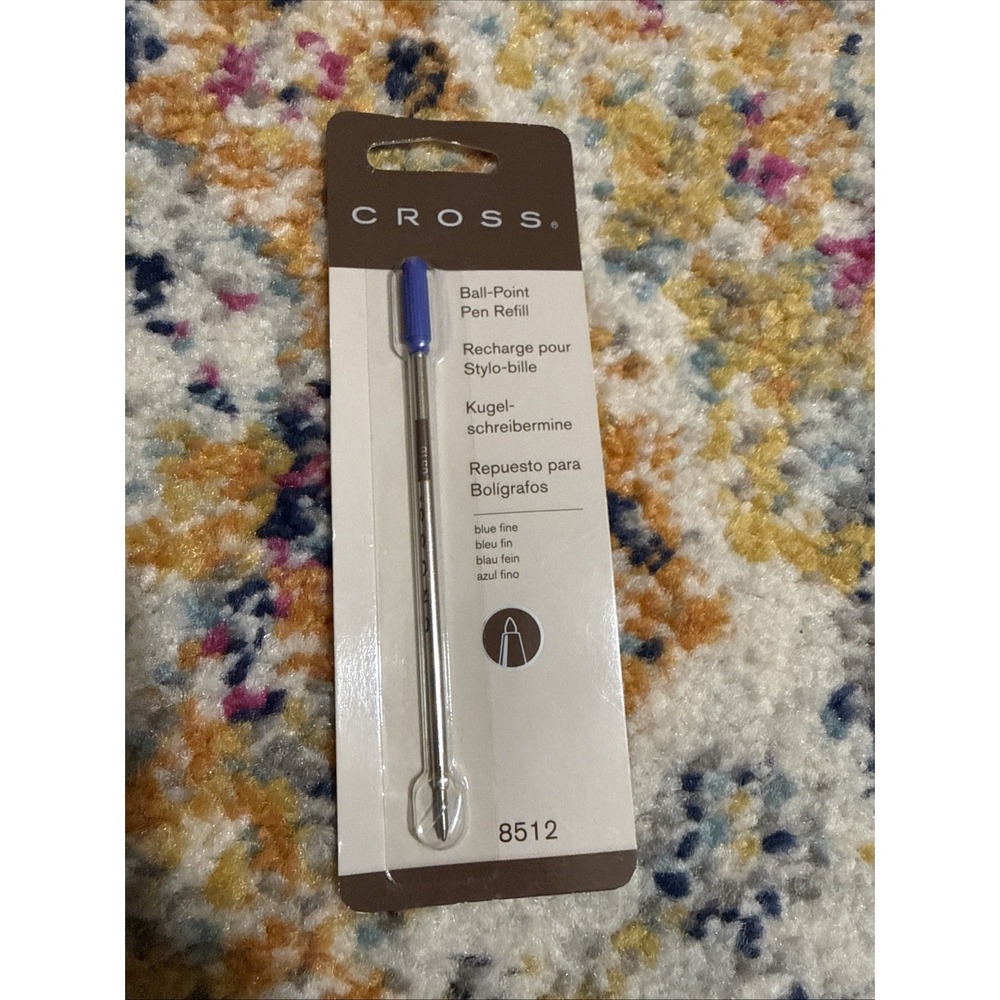 New In Package Cross Ball-Point Pen Refill Blue‎ Fine Ink 8512